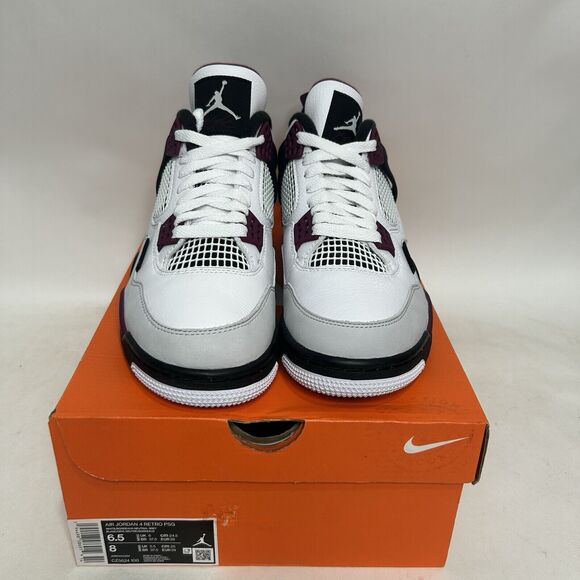 Nike Air Jordan 4 Retro x Paris Saint-Germain “Bordeaux” - Picture 2 of 6